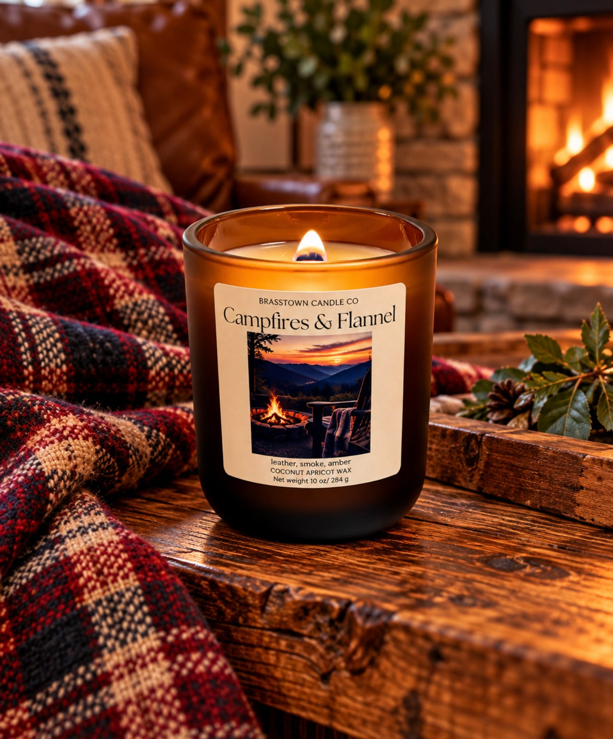 Campfires & Flannel Scented Candle