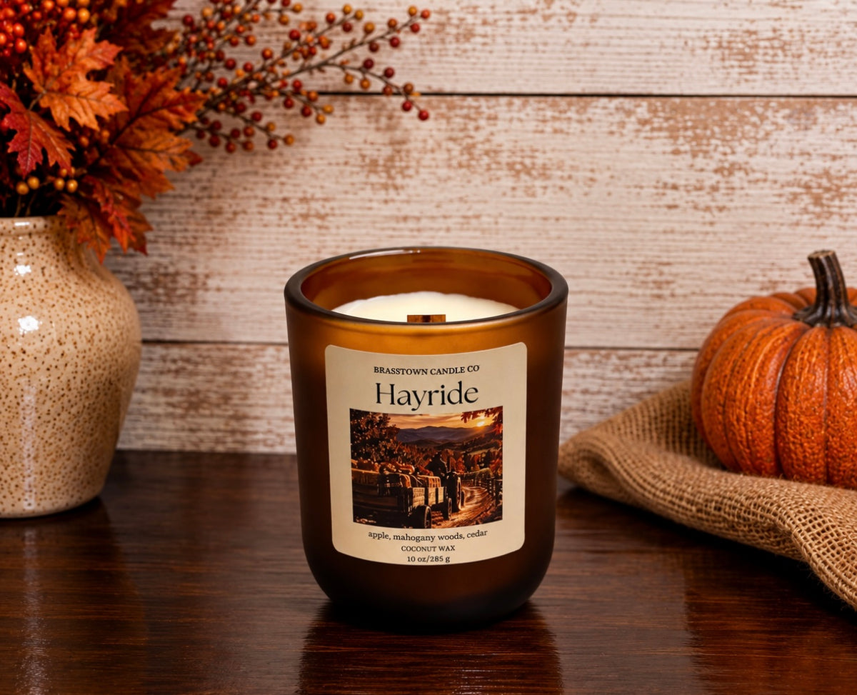 Hayride Scented Candle