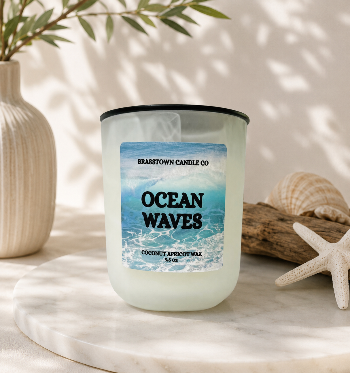 Ocean Waves Scented Candle