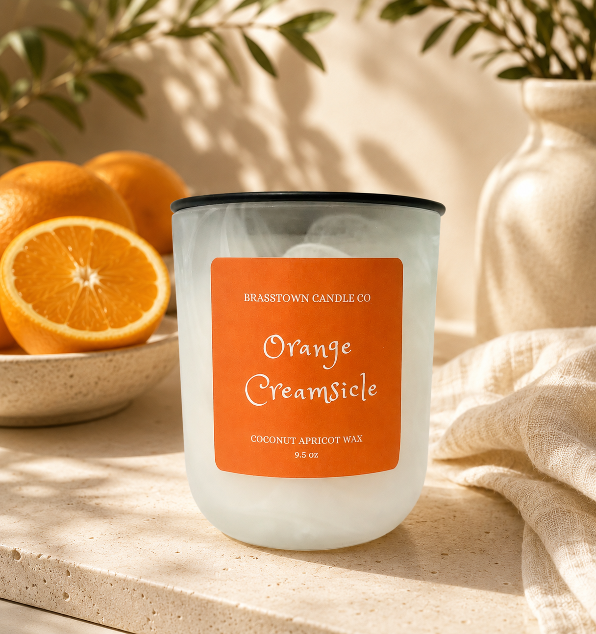 Orange Creamsicle Scented Candle