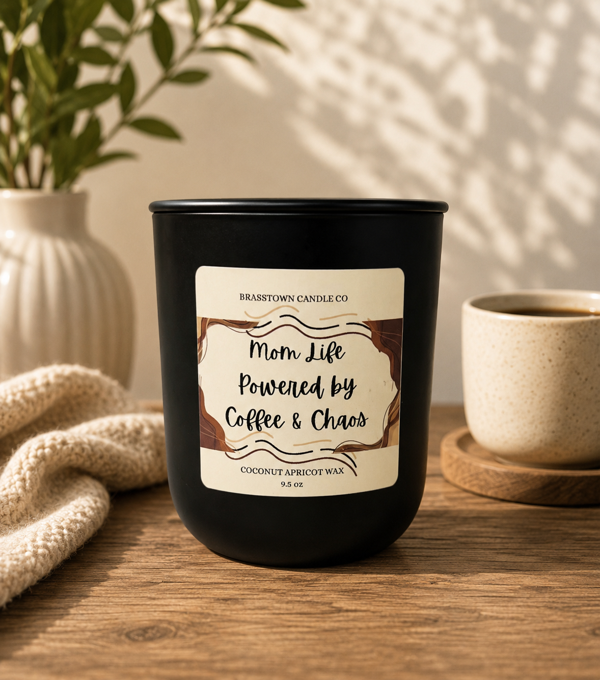 Mom Life Coffee Scented Candle