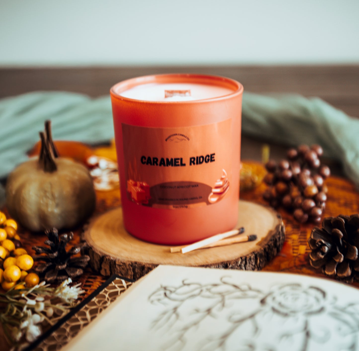 Caramel Ridge Scented Candle