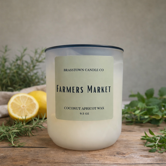 Farmers Market Scented Candle