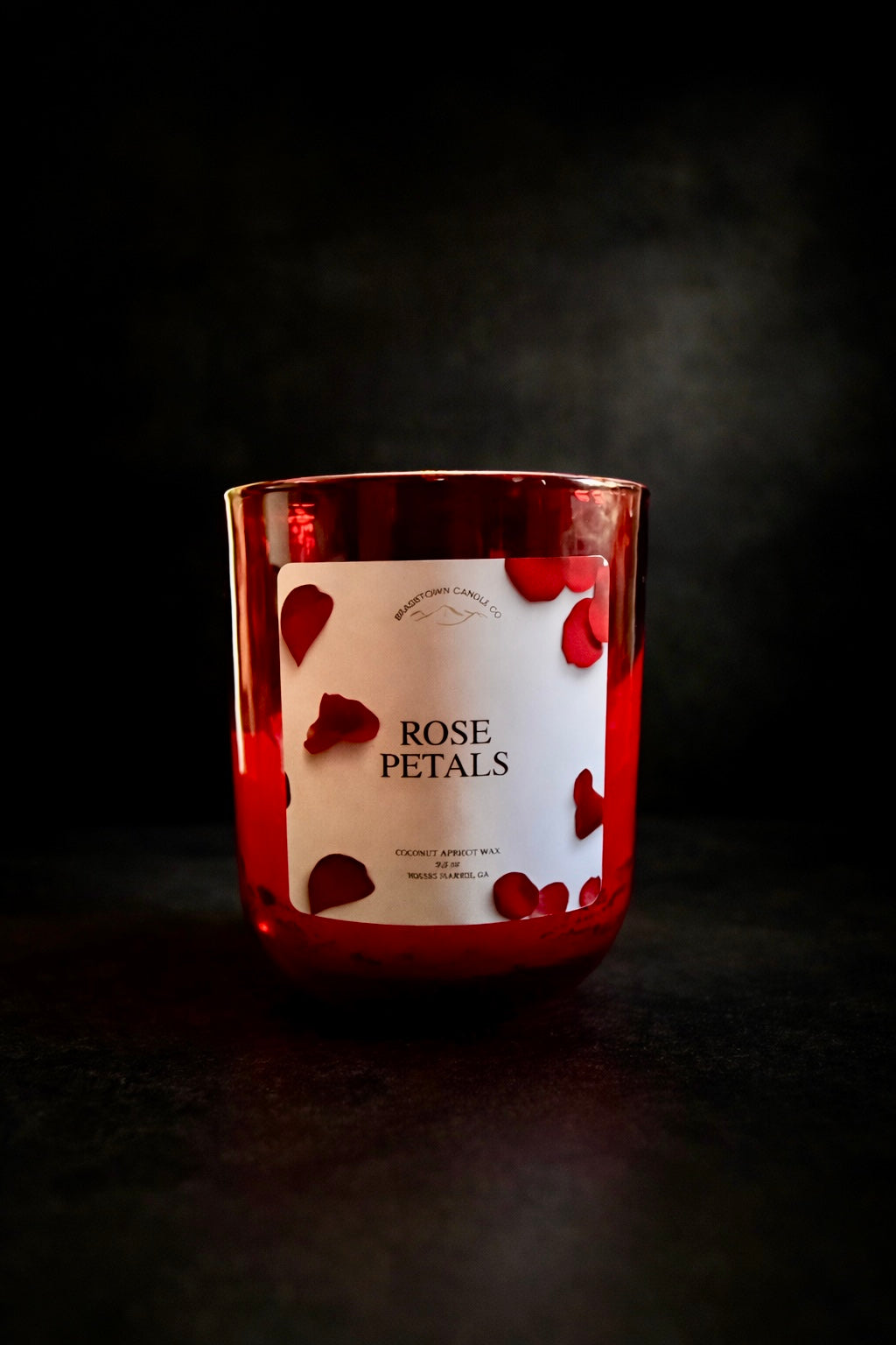 Rose Petals Scented Candle