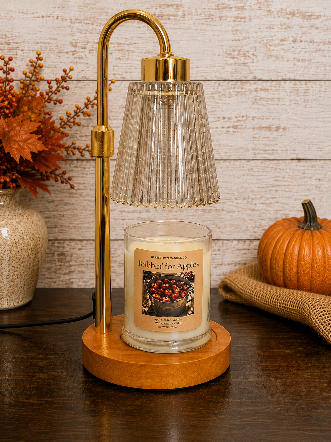 Bobbin’ for Apples Wickless Candle