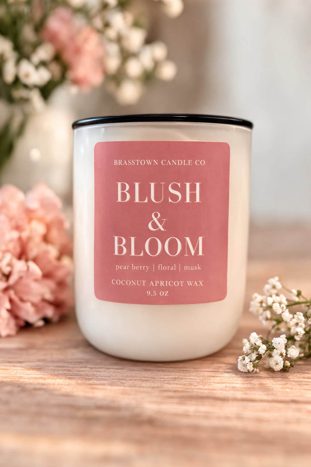 Blush & Bloom Scented Candle