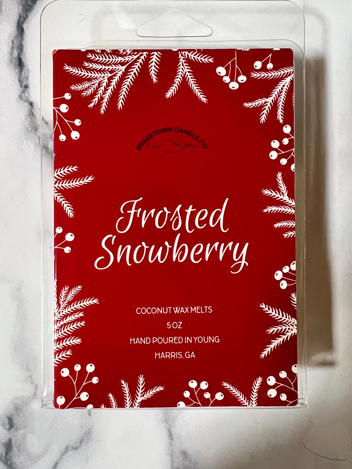 Frosted Snowberry Coconut Wax Melts
