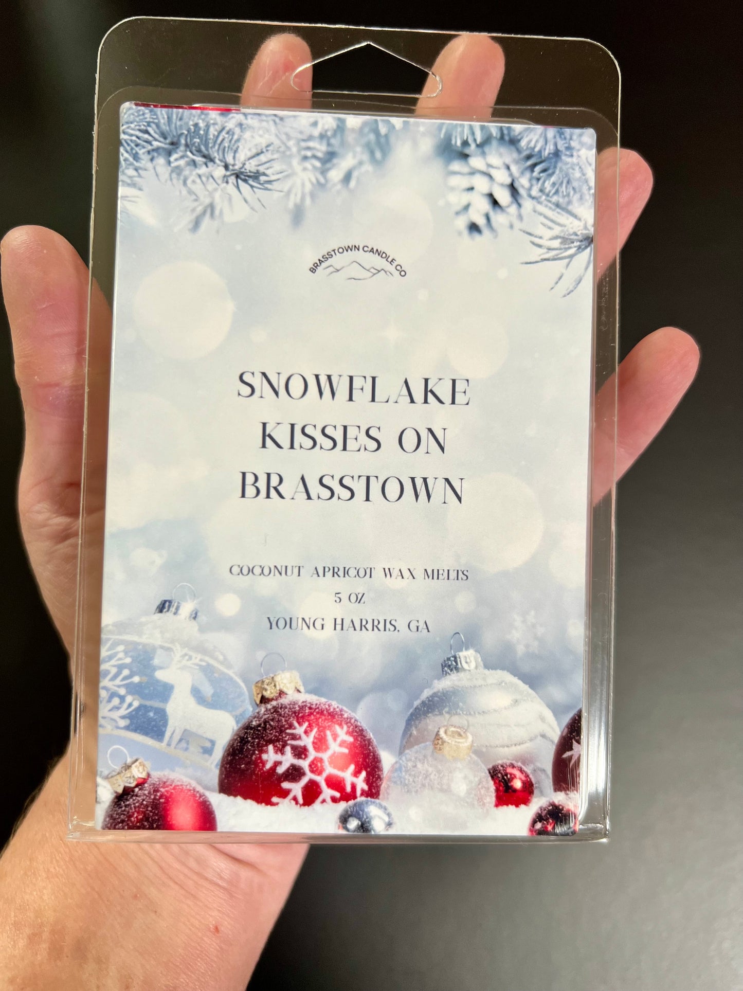 Snowflake Kisses on Brasstown Wax Melts
