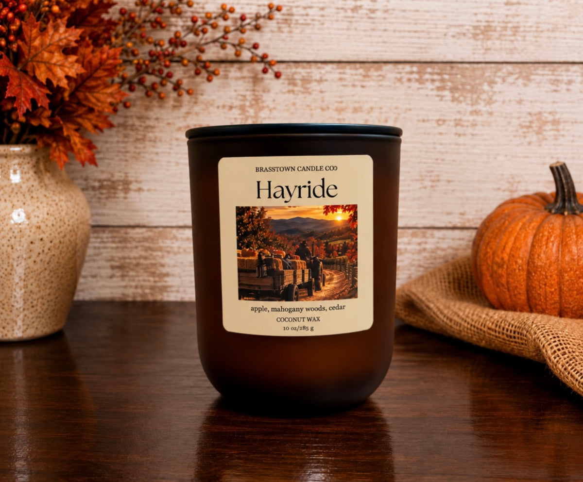 Hayride Scented Candle