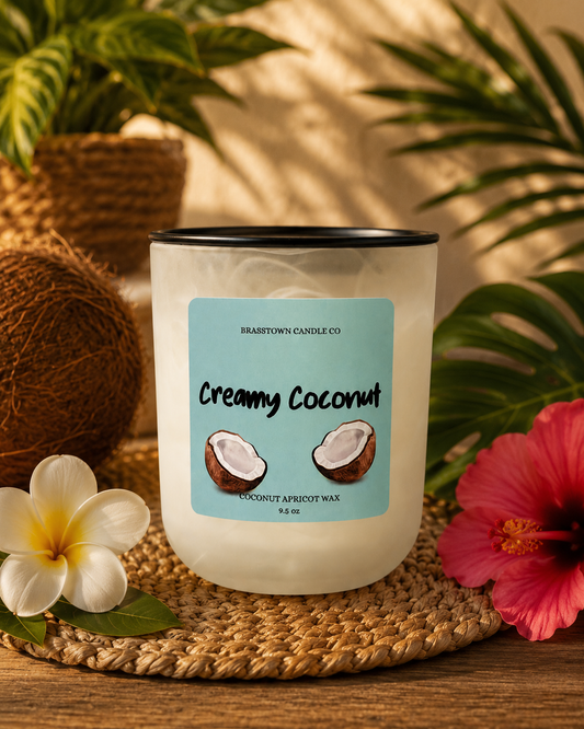 Creamy Coconut Scented Candle
