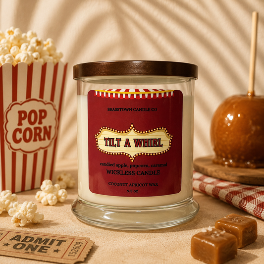 Tilt a Whirl Wickless Candle