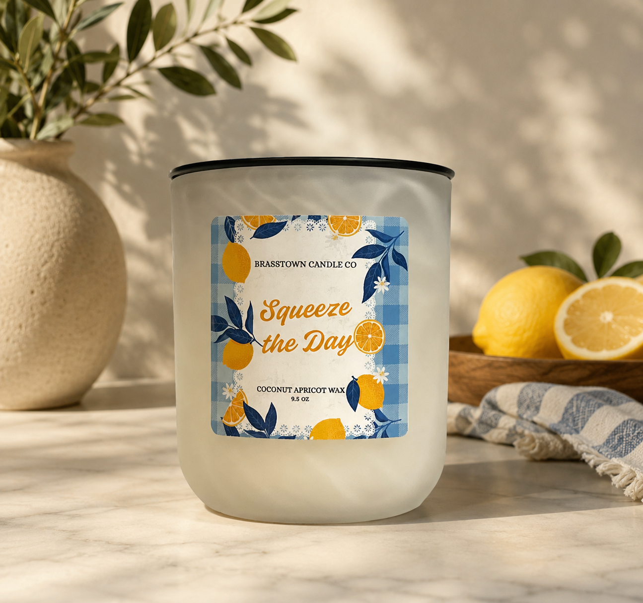 Squeeze the Day Scented Candle